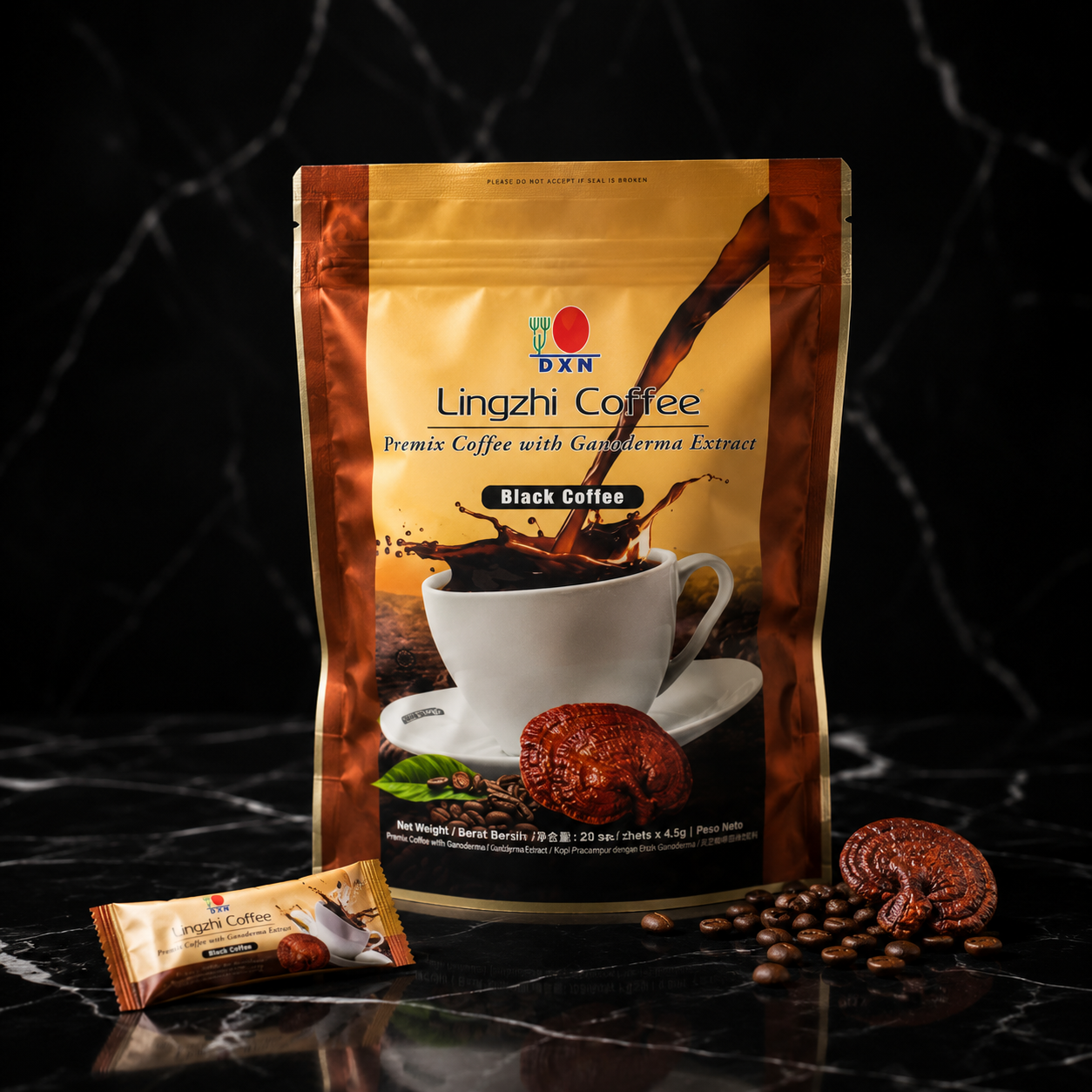 Lingzhi Coffee (Black Coffee)
